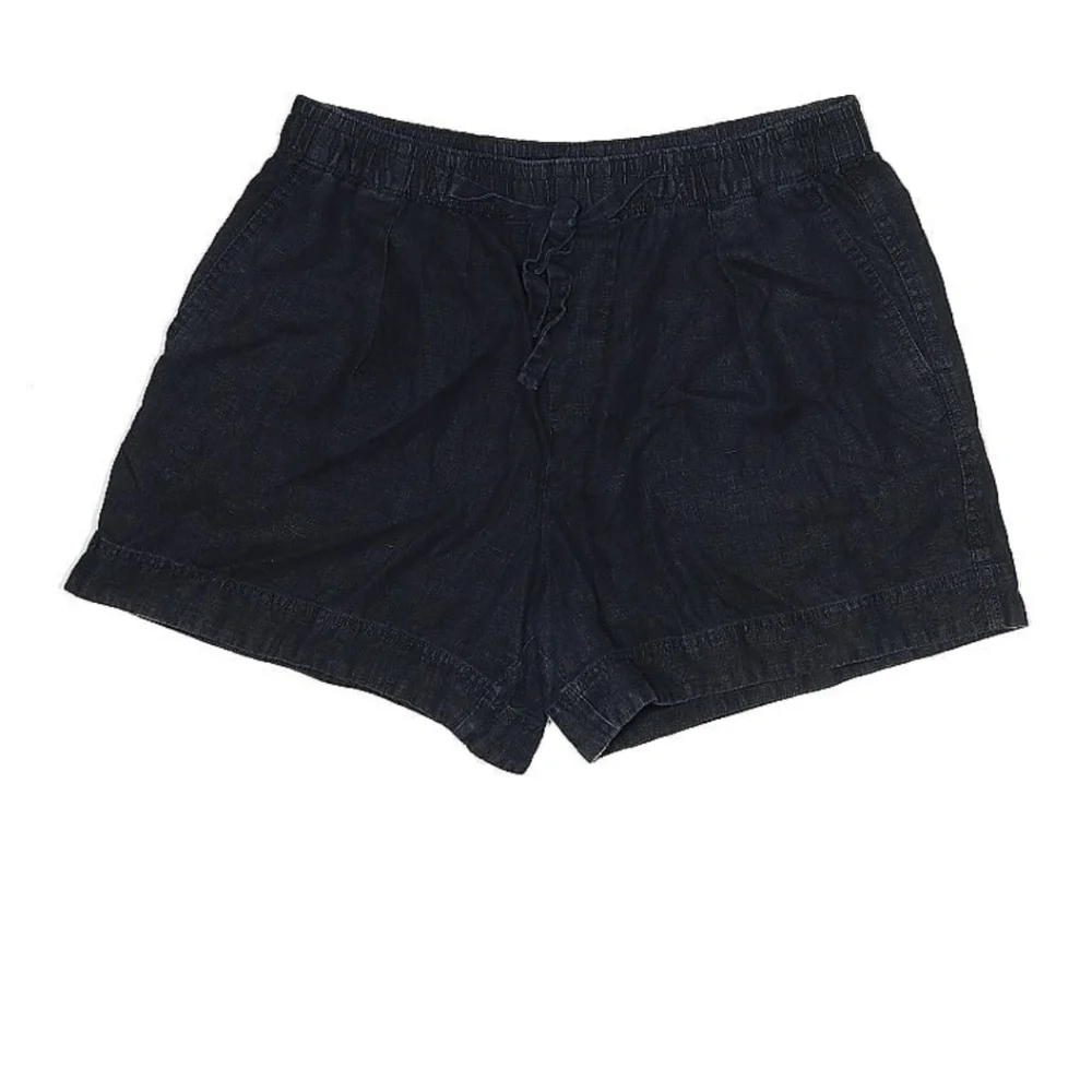 Vince Navy Blue Hemp Shorts